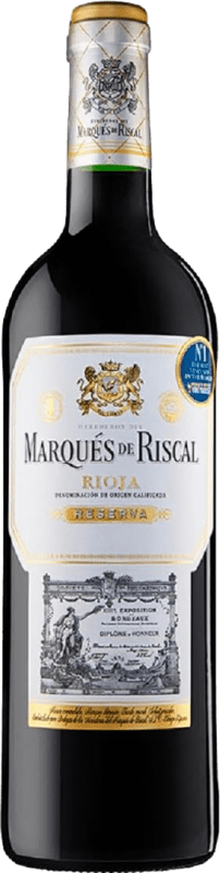 Envío gratis | Vino Tinto Marqués de Riscal Reserva D.O.Ca. Rioja La Rioja España Tempranillo, Graciano, Mazuelo 75 cl