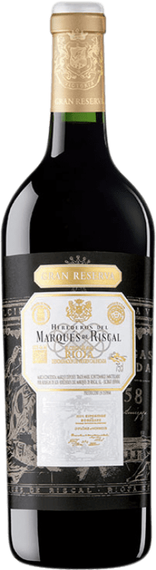 41,95 € Free Shipping | Red wine Marqués de Riscal Gran Reserva D.O.Ca. Rioja The Rioja Spain Tempranillo Bottle 75 cl