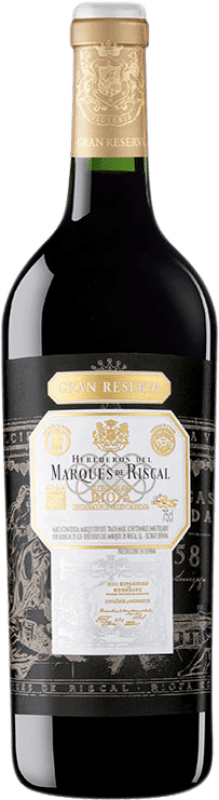 73,95 € Бесплатная доставка | Красное вино Marqués de Riscal Гранд Резерв D.O.Ca. Rioja