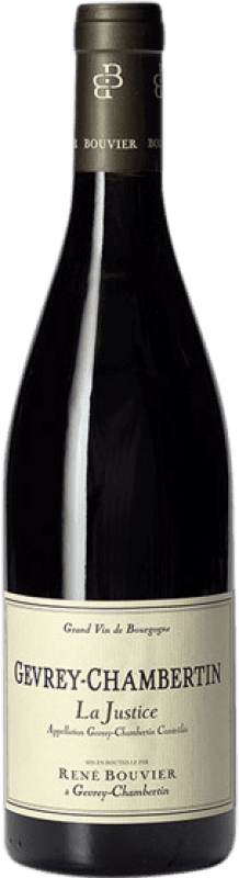 Kostenloser Versand | Rotwein René Bouvier La Justice A.O.C. Gevrey-Chambertin Burgund Frankreich Spätburgunder Ökologisch 75 cl