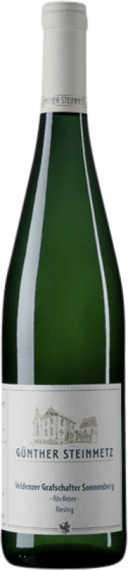 Envio grátis | Vinho branco Günther Steinmetz Alte Reben Veldenzer V.D.P. Mosel-Saar-Ruwer Mosel Alemanha Riesling 75 cl