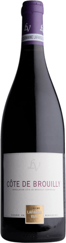 Envío gratis | Vino tinto Lafarge-Vial A.O.C. Côte de Brouilly Beaujolais Francia Gamay Ecológico 75 cl Envío gratis | Vino tinto Lafarge-Vial A.O.C. Côte de Brouilly Beaujolais Francia Gamay Ecológico 75 cl