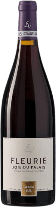 Бесплатная доставка | Красное вино Lafarge-Vial Joie du Palais A.O.C. Fleurie Beaujolais Франция Gamay Органический 75 cl