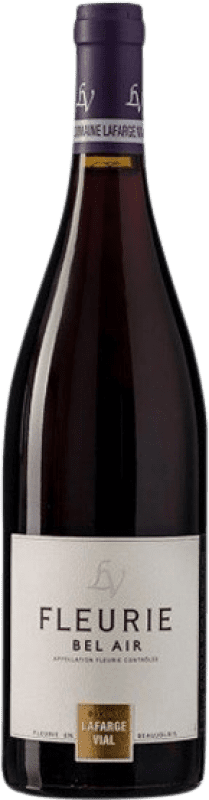 Free Shipping | Red wine Lafarge-Vial Bel Air A.O.C. Fleurie Beaujolais France Gamay 75 cl