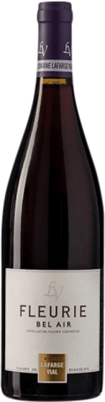 Kostenloser Versand | Rotwein Lafarge-Vial Bel Air A.O.C. Fleurie Beaujolais Frankreich Gamay Ökologisch 75 cl