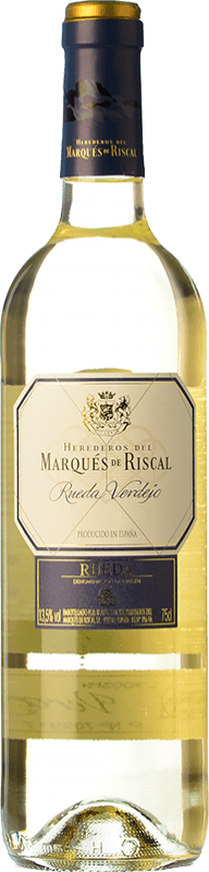 18,95 € Бесплатная доставка | Белое вино Marqués de Riscal D.O. Rueda