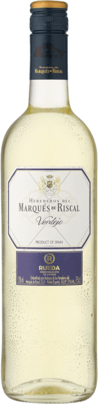 17,95 € 免费送货 | 白酒 Marqués de Riscal D.O. Rueda