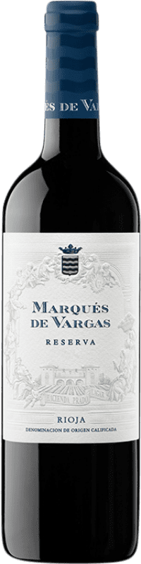21,95 € | 红酒 Marqués de Vargas 预订 D.O.Ca. Rioja 拉里奥哈 西班牙 Tempranillo, Grenache, Mazuelo 75 cl