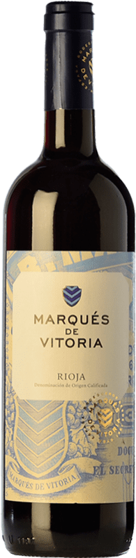 8,95 € | Red wine Marqués de Vitoria Aged D.O.Ca. Rioja The Rioja Spain Tempranillo Bottle 75 cl