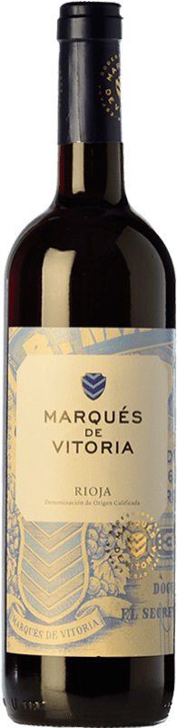 11,95 € Бесплатная доставка | Красное вино Marqués de Vitoria старения D.O.Ca. Rioja