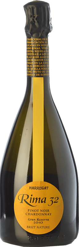 28,95 € | Белое игристое Marrugat Rima 32 Гранд Резерв D.O. Cava Каталония Испания Pinot Black, Chardonnay 75 cl