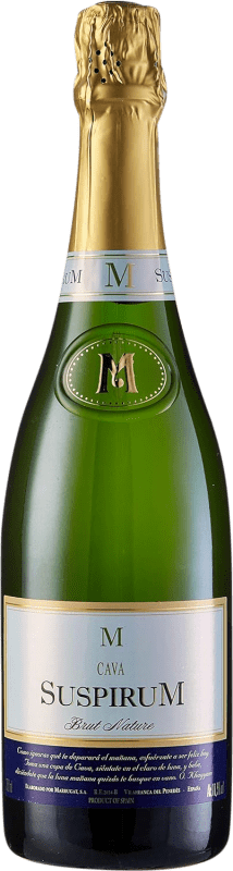 Envoi gratuit | Blanc mousseux Marrugat Suspirum Brut Nature D.O. Cava Catalogne Espagne Macabeo, Xarel·lo, Chardonnay, Parellada 75 cl