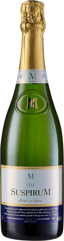 Free Shipping | White Sparkling Wine Marrugat Suspirum Brut Nature D.O. Cava Catalonia Spain Macabeo, Xarel·lo, Chardonnay, Parellada 75 cl Free Shipping | White Sparkling Wine Marrugat Suspirum Brut Nature D.O. Cava Catalonia Spain Macabeo, Xarel·lo, Chardonnay, Parellada 75 cl