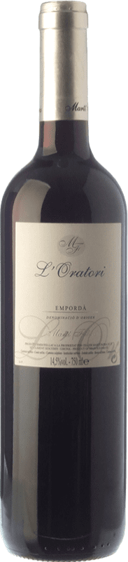 8,95 € | Red wine Martí Fabra L'Oratori Joven D.O. Empordà Catalonia Spain Grenache, Cabernet Sauvignon, Carignan Bottle 75 cl