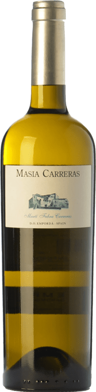 21,95 € | White wine Martí Fabra Masia Carreras Blanc Aged D.O. Empordà Catalonia Spain Grenache White, Grenache Grey, Picapoll, Carignan White, Carignan Red 75 cl