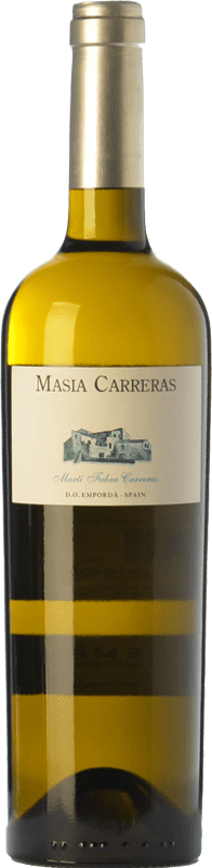 22,95 € | Vinho Branco Martí Fabra Masia Carreras Crianza D.O. Empordà Catalunha Espanha Garnacha — Grenache, Cariñena — Carignan, Picapoll 75 cl