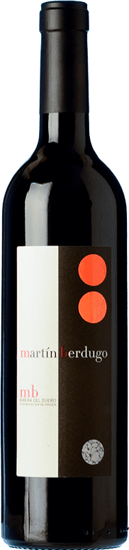 29,95 € Free Shipping | Red wine Martín Berdugo MB Crianza D.O. Ribera del Duero Castilla y León Spain Tempranillo Bottle 75 cl