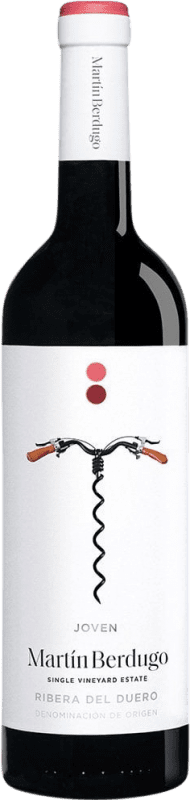 12,95 € | Vinho Tinto Martín Berdugo Jovem D.O. Ribera del Duero Castela e Leão Espanha Tempranillo 75 cl