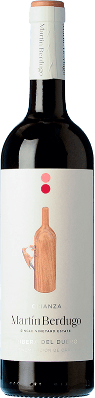 12,95 € Free Shipping | Red wine Martín Berdugo Crianza D.O. Ribera del Duero Castilla y León Spain Tempranillo Bottle 75 cl