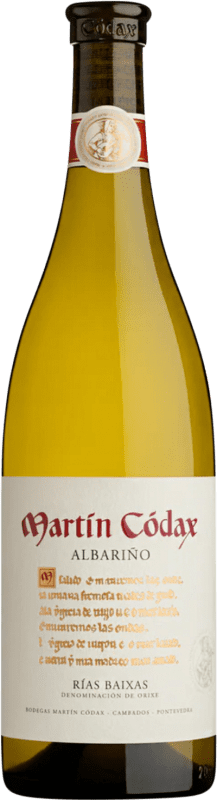 13,95 € | Vino Bianco Martín Códax D.O. Rías Baixas Galizia Spagna Albariño 75 cl