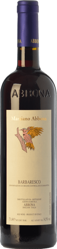 35,95 € Spedizione Gratuita | Vino rosso Abbona D.O.C.G. Barbaresco