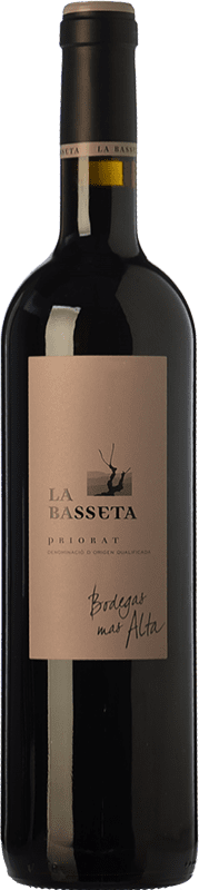 65,95 € | Red wine Mas Alta La Basseta Crianza D.O.Ca. Priorat Catalonia Spain Merlot, Syrah, Grenache, Carignan Magnum Bottle 1,5 L