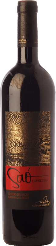 32,95 € | 红酒 Blanch i Jové Saó Expressiu 岁 D.O. Costers del Segre 加泰罗尼亚 西班牙 Tempranillo, Grenache, Cabernet Sauvignon 瓶子 Magnum 1,5 L
