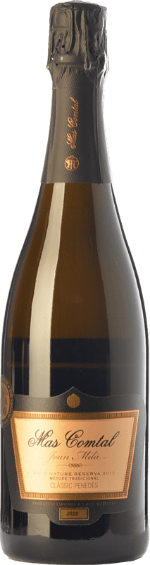 17,95 € Envío gratis | Espumoso blanco Mas Comtal Cuvée Prestige Joan Milà Gran Reserva D.O. Penedès Ecológico