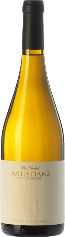 13,95 € Envio grátis | Vinho branco Mas Comtal Antistiana Incrocio Manzoni D.O. Penedès