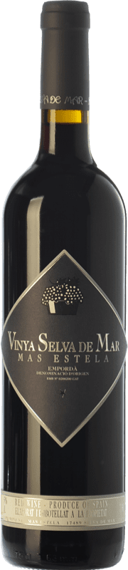 32,95 € | Red wine Mas Estela Vinya Selva de Mar Crianza D.O. Empordà Catalonia Spain Syrah, Grenache, Carignan Bottle 75 cl