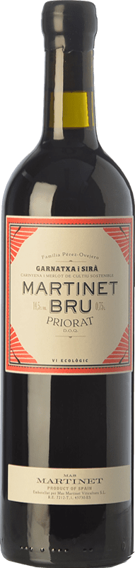 22,95 € | Red wine Mas Martinet Bru Aged D.O.Ca. Priorat Catalonia Spain Syrah, Grenache Jéroboam Bottle-Double Magnum 3 L