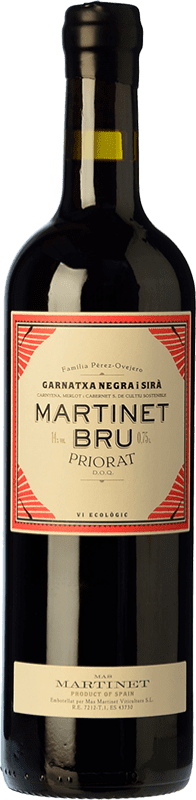 22,95 € | Red wine Mas Martinet Bru Aged D.O.Ca. Priorat Catalonia Spain Syrah, Grenache Special Bottle 5 L