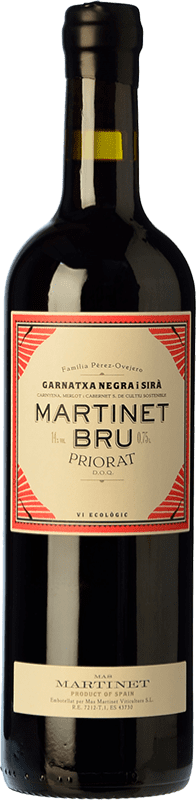 21,95 € Free Shipping | Red wine Mas Martinet Bru Crianza D.O.Ca. Priorat Catalonia Spain Syrah, Grenache Special Bottle 5 L