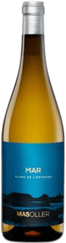 Envío gratis | Vino Blanco Mas Oller Mar D.O. Empordà Cataluña España Malvasía, Picapoll 75 cl