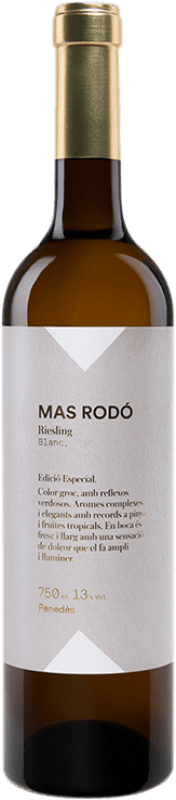 14,95 € | Weißwein Mas Rodó Riesling Crianza — Kurze Fassreifung D.O. Penedès Katalonien Spanien Parellada, Riesling 75 cl