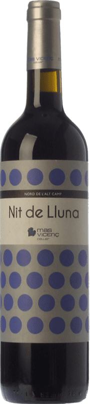 10,95 € 送料無料 | 赤ワイン Mas Vicenç Nit de Lluna Crianza — クリアンサ D.O. Tarragona