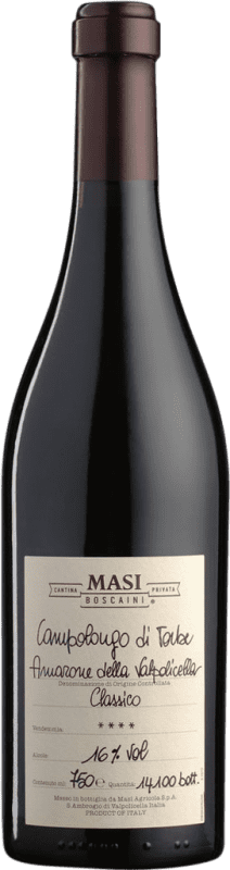 159,95 € | Красное вино Masi Campolongo di Torbe D.O.C.G. Amarone della Valpolicella Венето Италия Corvina, Rondinella, Molinara 75 cl