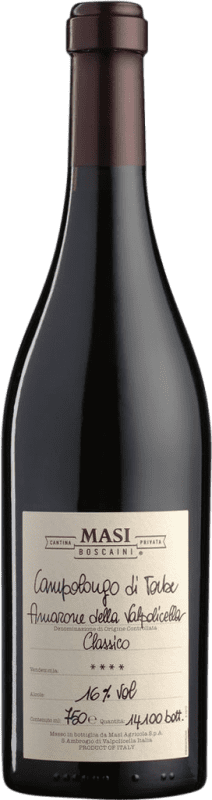 Бесплатная доставка | Красное вино Masi Campolongo di Torbe D.O.C.G. Amarone della Valpolicella Венето Италия Corvina, Rondinella, Molinara 75 cl