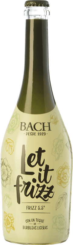 5,95 € | 白スパークリングワイン Bach Young Frizz 5.5 若い スペイン Airén 75 cl