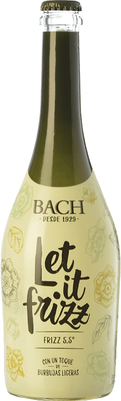 Envoi gratuit | Vin Mousseux Blanc Bach Young Frizz 5.5 Jeune Espagne Airén 75 cl