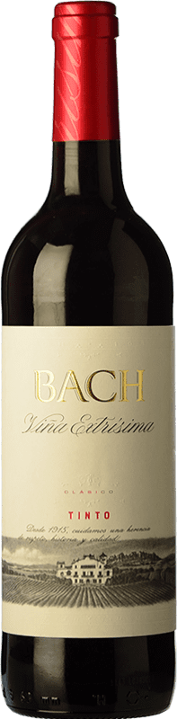 4,95 € | Red wine Bach Viña Extrísima Young D.O. Catalunya Catalonia Spain Tempranillo, Merlot, Cabernet Sauvignon Bottle 75 cl