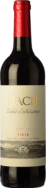 4,95 € | Vin rouge Bach Viña Extrísima Jeune D.O. Catalunya Catalogne Espagne Tempranillo, Merlot, Cabernet Sauvignon 75 cl