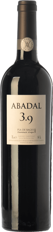 29,95 € Free Shipping | Red wine Masies d'Avinyó Abadal 3.9 Crianza D.O. Pla de Bages Catalonia Spain Syrah, Cabernet Sauvignon Bottle 75 cl