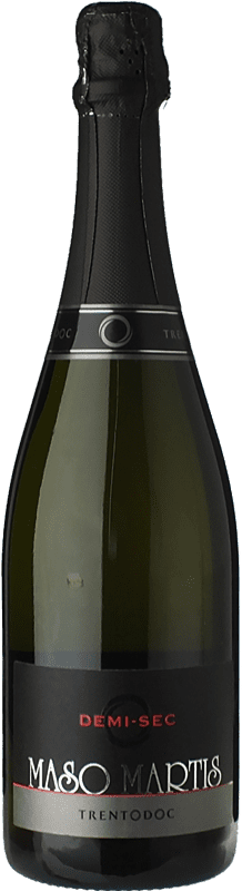 Spedizione Gratuita | Spumante bianco Maso Martis Semisecco Semidolce D.O.C. Trento Trentino Italia Pinot Nero, Chardonnay 75 cl