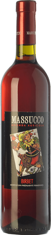 8,95 € | Sweet wine Massucco Birbet D.O.C. Piedmont Piemonte Italy Brachetto Bottle 75 cl