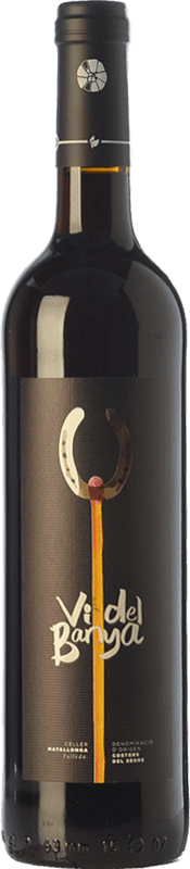 7,95 € Free Shipping | Red wine Matallonga Vi del Banya Joven D.O. Costers del Segre Catalonia Spain Tempranillo, Merlot Bottle 75 cl