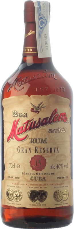 Free Shipping | Rum Matusalem Grand Reserve Dominican Republic 15 Years 70 cl