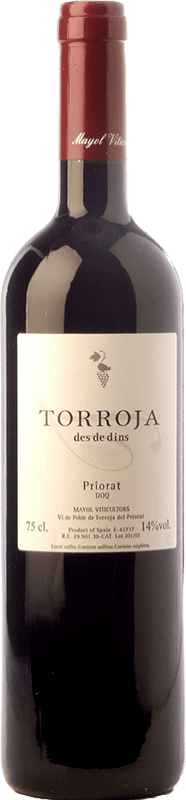 18,95 € | 红酒 Mayol Torroja des de Dins 年轻的 D.O.Ca. Priorat 加泰罗尼亚 西班牙 Syrah, Grenache, Cabernet Sauvignon, Carignan 75 cl