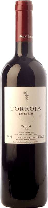 16,95 € | Vino Rosso Mayol Torroja des de Dins Giovane D.O.Ca. Priorat Catalogna Spagna Syrah, Garnacha — Grenache, Cabernet Sauvignon, Cariñena — Carignano 75 cl