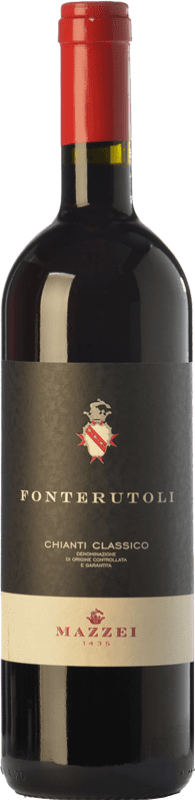 19,95 € | Red wine Mazzei Fonterutoli D.O.C.G. Chianti Classico Tuscany Italy Merlot, Sangiovese, Malvasia Black, Colorino Bottle 75 cl